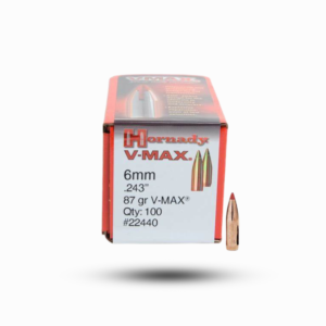 Hornady 6mm .243 87GR V-Max