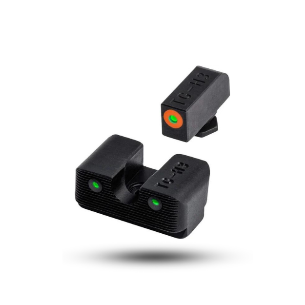 Tritium Pro Glock Set Orange Optic Sights