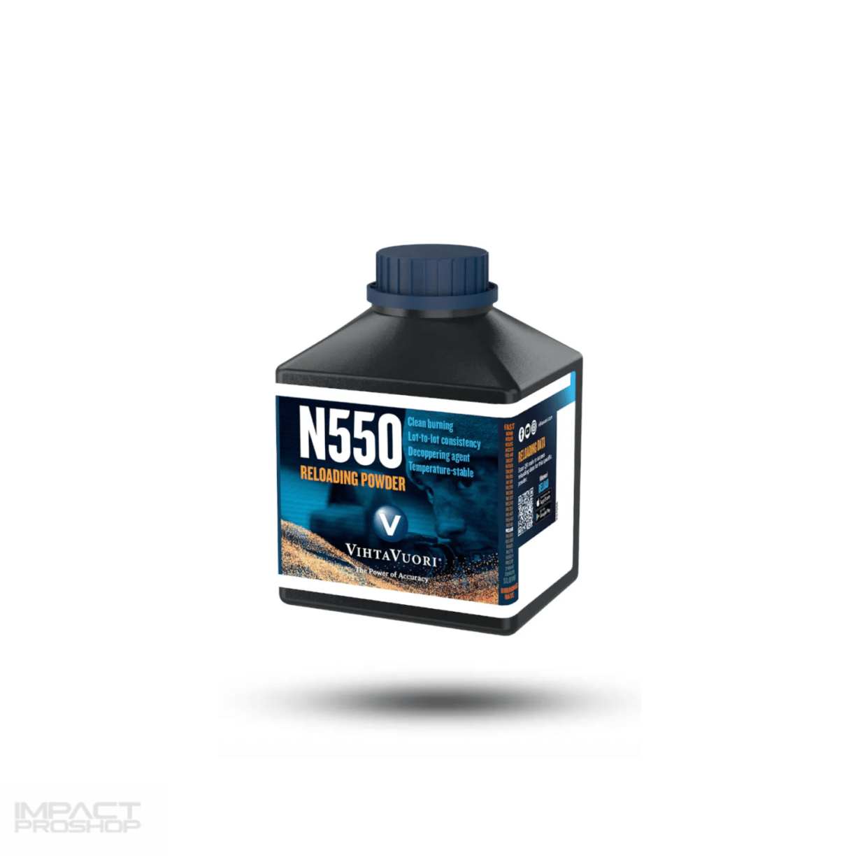 Vihtavuori N550 Rifle Powder 454g